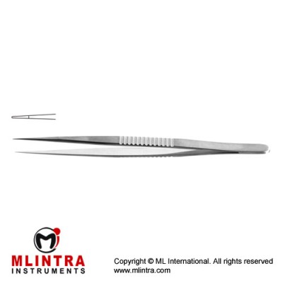 Diam-n-Dust™ Micro Forcep Straight Stainless Steel, 15 cm - 6" Diameter 0.40 mm